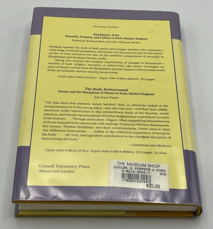 Puppets and Popular Culture By Scott Cutler Shershow Hardcover gallery