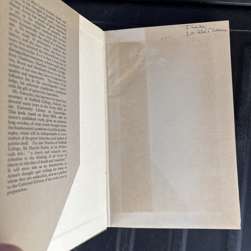 ACTION’S POLITICAL PHILOSOPHY by GE Fasnacht - 1st Edition w/DJ gallery