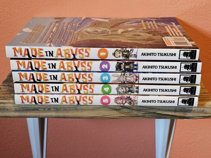MADE IN ABYSS MANGA LOT VOL.1 2 3 4 5 ENGLISH Akihito Tsukushi