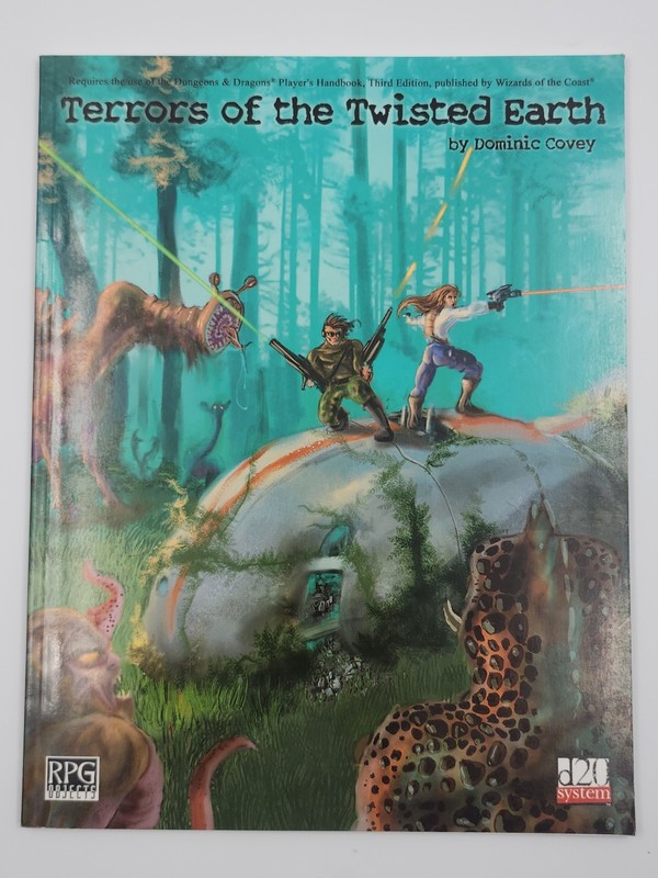 Terrors of the Twisted Earth by Dominic Covey (2002 RPG Objects RPO 0002 D20 SYS