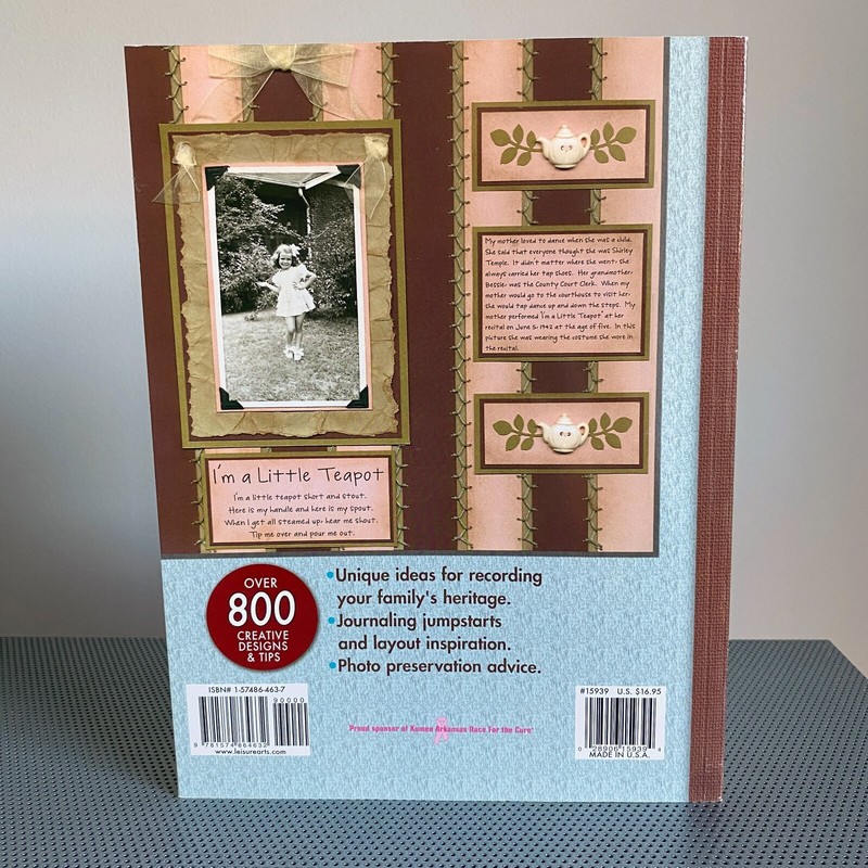 Family Heritage Genealogy Scrapbooking Book Set of 3 gallery