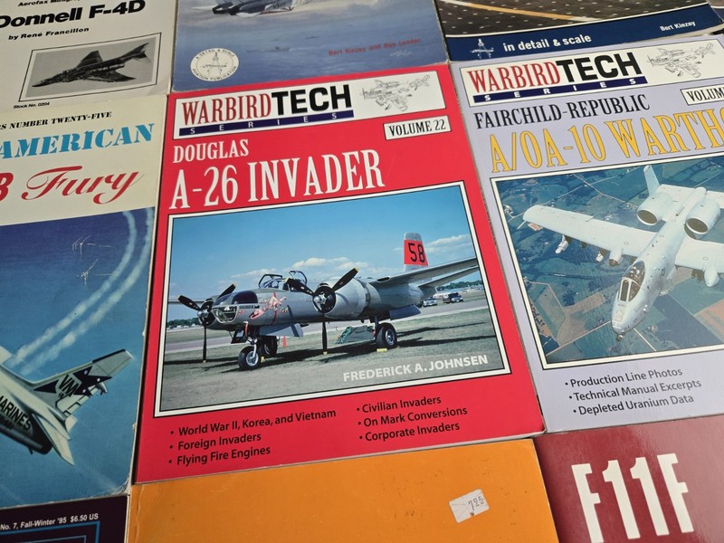 13 qty. MIX LOT WARBIRD TECHFLIGHTLINE, AERFX + More. Aircraft In Action. #4 gallery