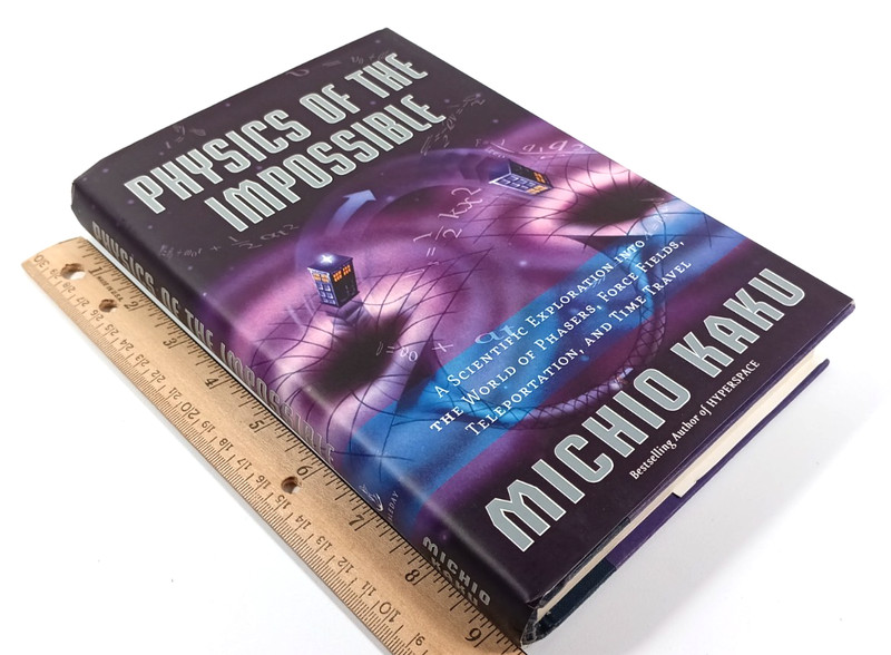 Physics of the Impossible Michio Kaku 2008 SIGNED AUTOGRAPHED GD gallery