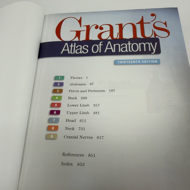 Grant's Atlas of Anatomy, Agur, Anne M.R., Ph.D.,Dalley, Arthur F., II, Ph.d., gallery