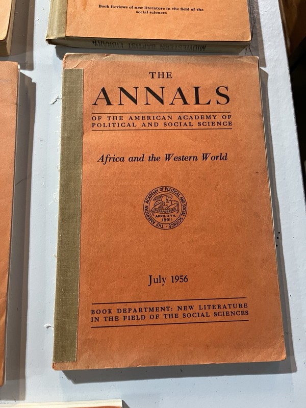 The Annals of the American Academy of Political and Social Science Lot 8 Books gallery