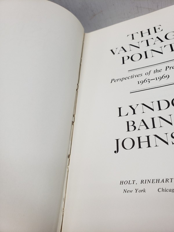 The Vantage Point; Perspectives of the Presidency,1963-1969 by Lyndon B. Johnson gallery