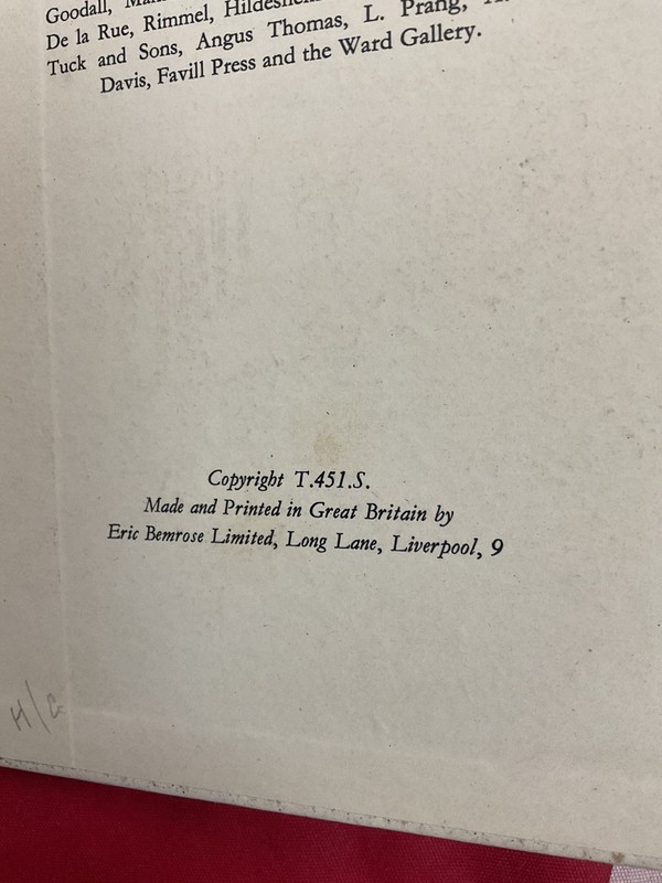 1930s HB , The Story of the Christmas Card George Buday Colour Illus gallery