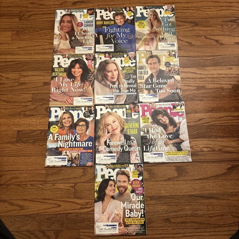 PEOPLE MAGAZINE 2026 – Lot of 10 – Feb – April 2026 – New and Unread