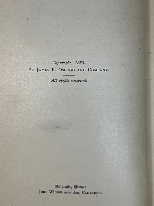 1883 Portraits of Places by Henry James Hardcover James R. Osgood and Company gallery