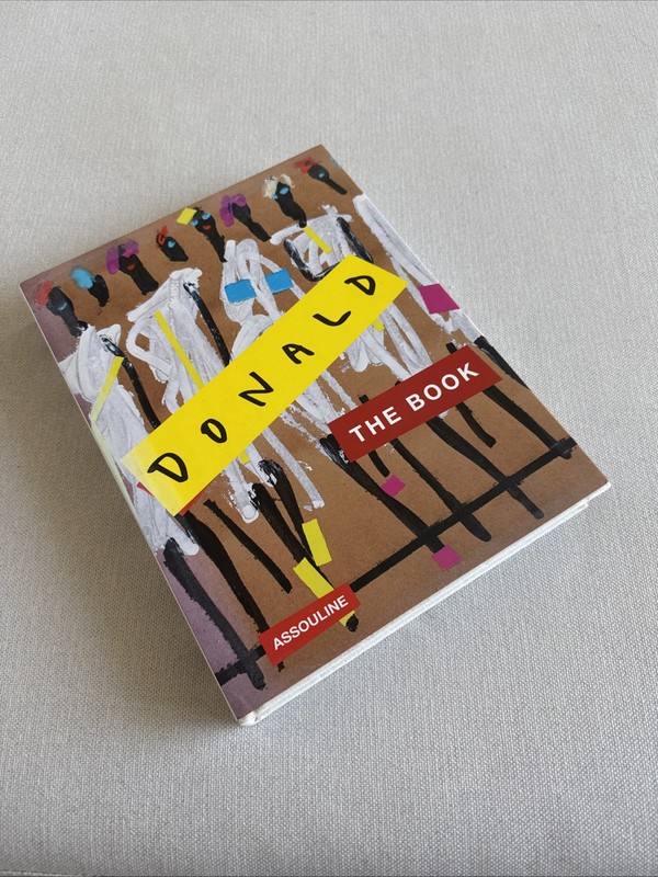 Donald: The Book – Art by Donald Robertson 2017 Assouline Hardcover John Demsey