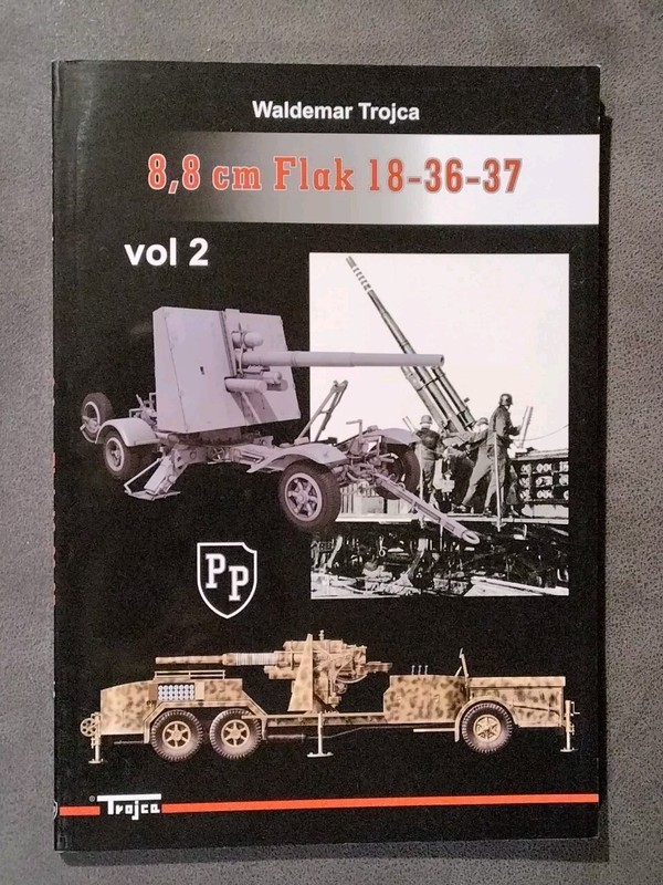 Waldemar Trojca 8.8 cm Flak 18-36-37 Vol 2 Anti Aircraft Gun Book Free UK Post