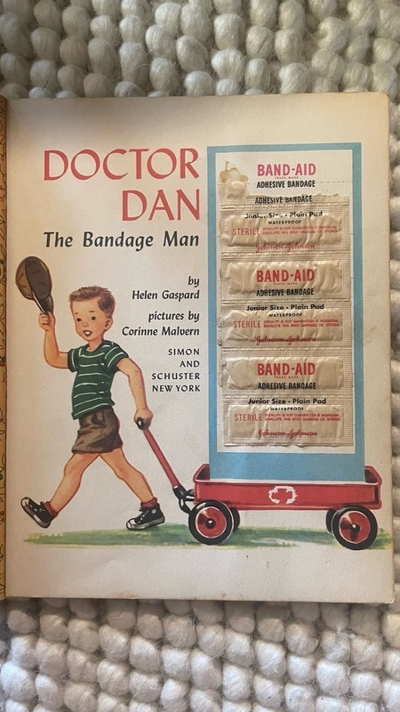 Doctor Dan The Bandage Man Helen Gaspard Illustrated Hardcover Simon and Schust… gallery