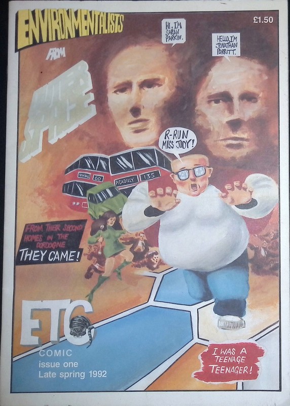 Environmentalists From Outer Space #1 ETC Comic Late Spring 1992 VF-