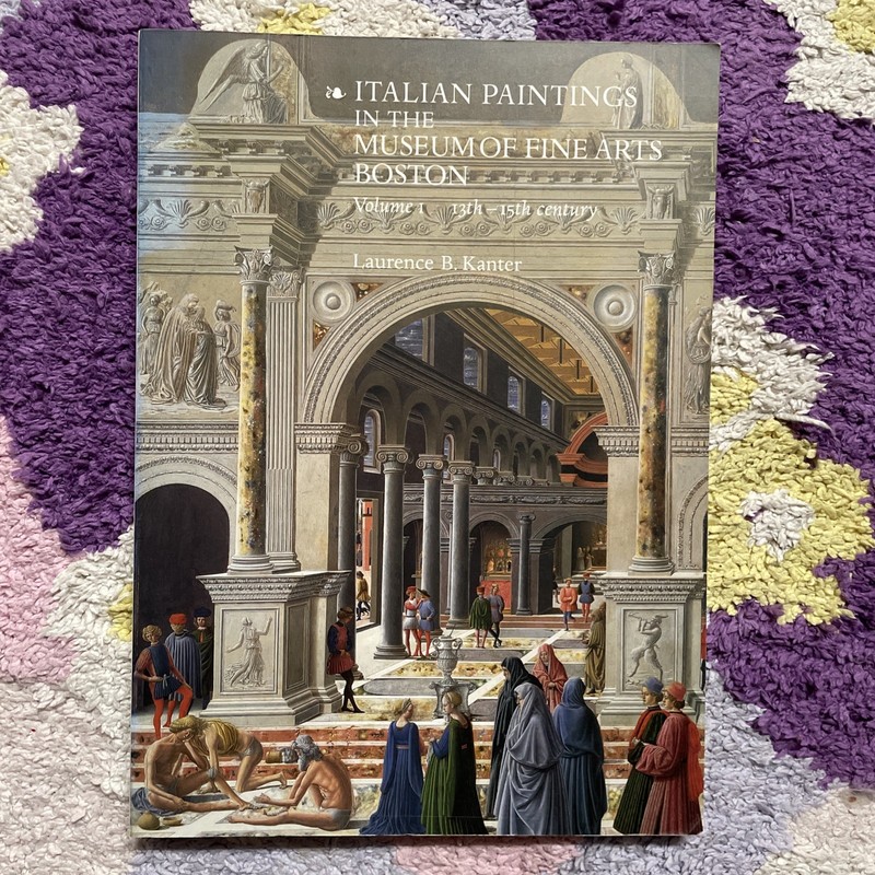 Vintage Italian Paintings In The Museum Of Fine Arts Boston Paperback Book 1994