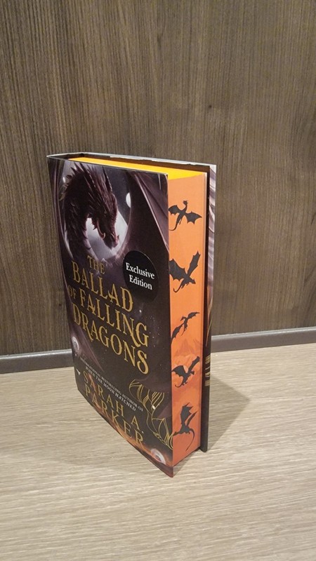 The Ballad of Falling Dragons WATERSTONES UK 1/1 Sprayed