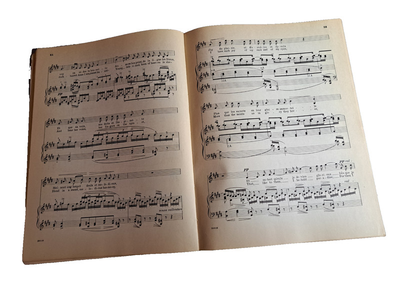 50 Art Songs from the Modern Repertoire 1939 G.Schirmer Sheet Music Book gallery