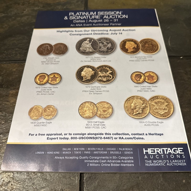 COIN WOULD MAGAZINE July 2025. High Five, 5 oz Silver. gallery