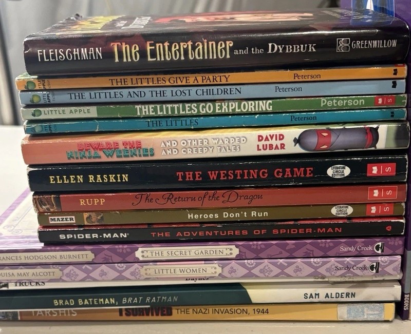 Lot of 34 Chapter Children YOUTH RANDOM BOOKS MIXED Great Authors! (#1161-34) gallery