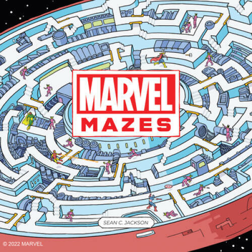 Marvel Mazes – Novelty Book By Jackson, Sean C – GOOD