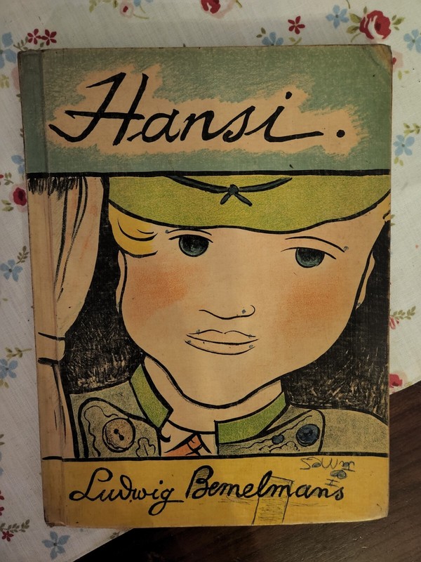 Hansi Ludwig Bemellmans Ninth printing 1969 Hardcover Illustrated Children Book