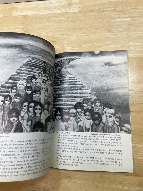 Keane Booklet by Walter & Margaret Keane 1969 Softcover Original gallery