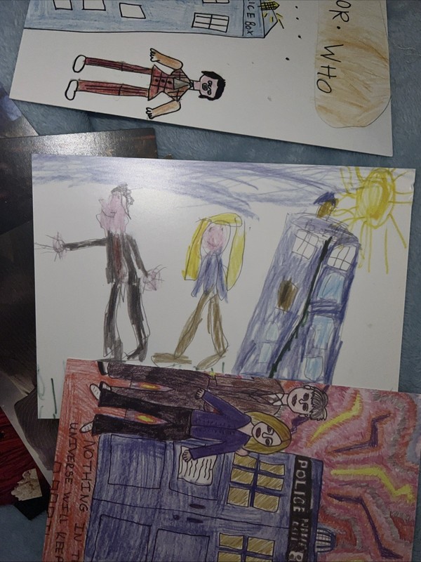 Rare Doctor Who Postcards Tenth David Tennant Martha Promotional BBC Wales gallery