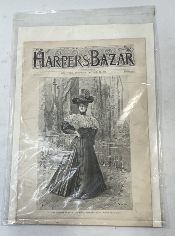 Harper’s Bazar, October 12, 1895, Pages 819-836