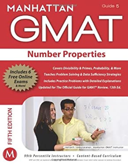 Manhattan Gmat : Number Properties Paperback Manhattan GMAT Staff