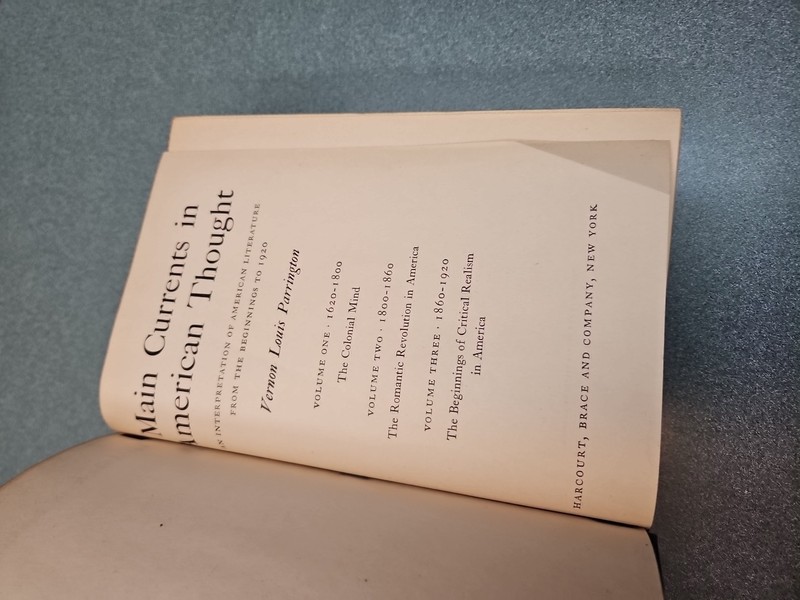 Main Currents In American Thought 1930 gallery