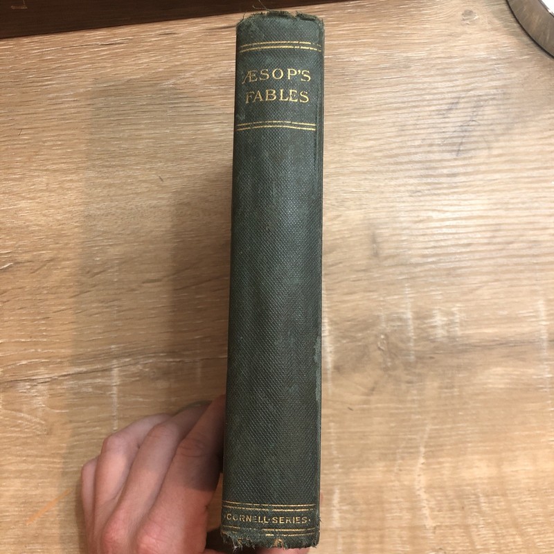 RARE Vintage Aesop’s Fables Book