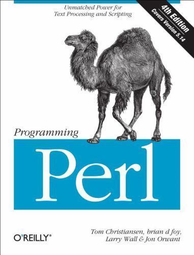 Programming Perl, Paperback by Christiansen, Tom; Foy, Brian D.; Wall, Larry;…