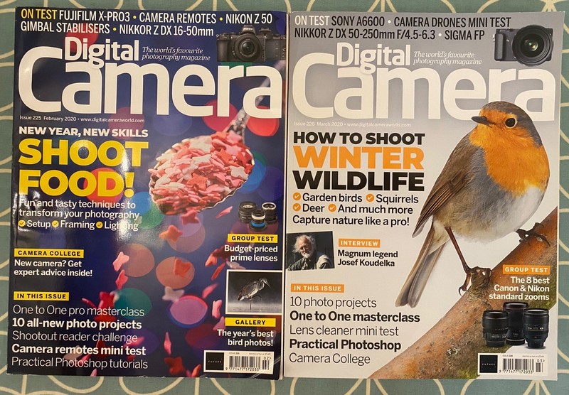 9x Digital Camera Magazines bundle job lot photo photography winter shooting gallery