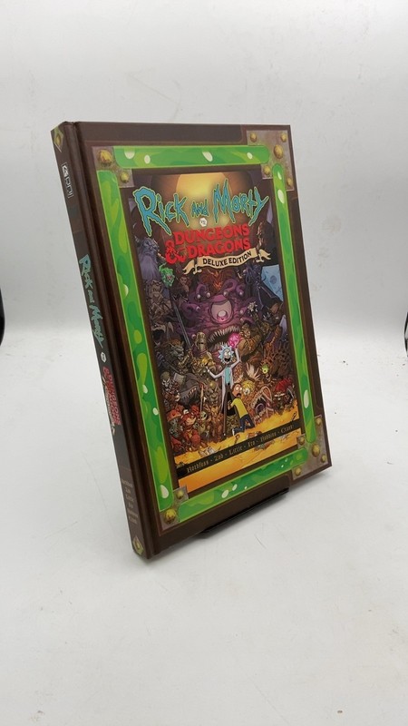 *SIGNED* Rick and Morty vs. Dungeons & Dragons Deluxe First Edition