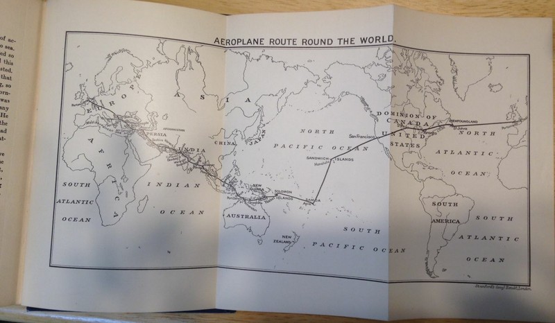 Round the World in Seven Days Herbert Strang 1910 Hodder Stoughton 1st ed. gallery