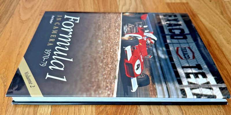 Formula 1 In Camera 1970-79 Vol 2 Paul Parker Hardcover F1 Racing Book gallery