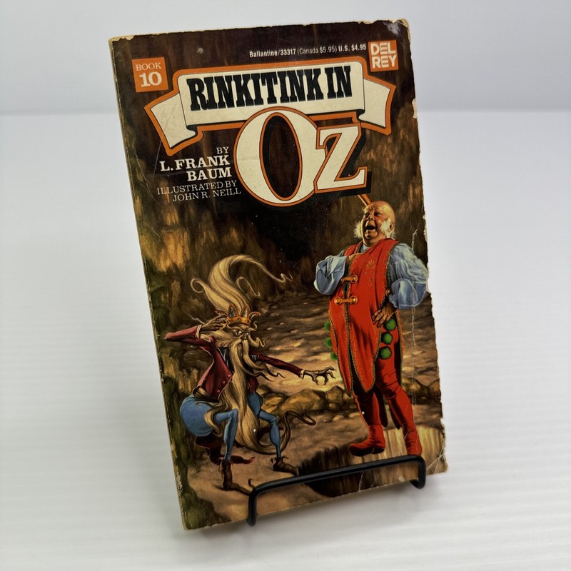 Rinkitink in Oz by L. Frank Baum Del Rey Book 1991 Book 10 Vintage Paperback