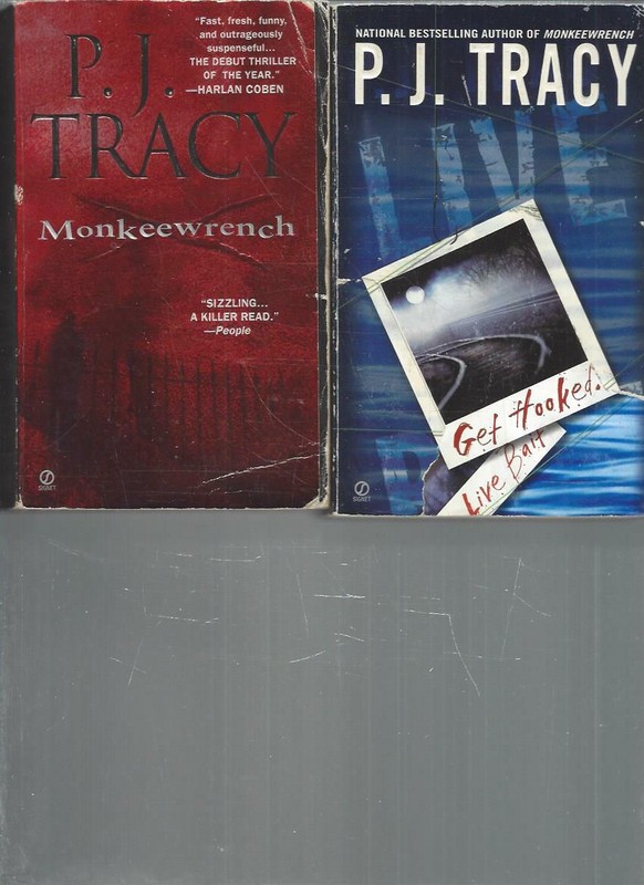 P.J. TRACY – MONKEYWRENCH – A LOT OF 2 BOOKS