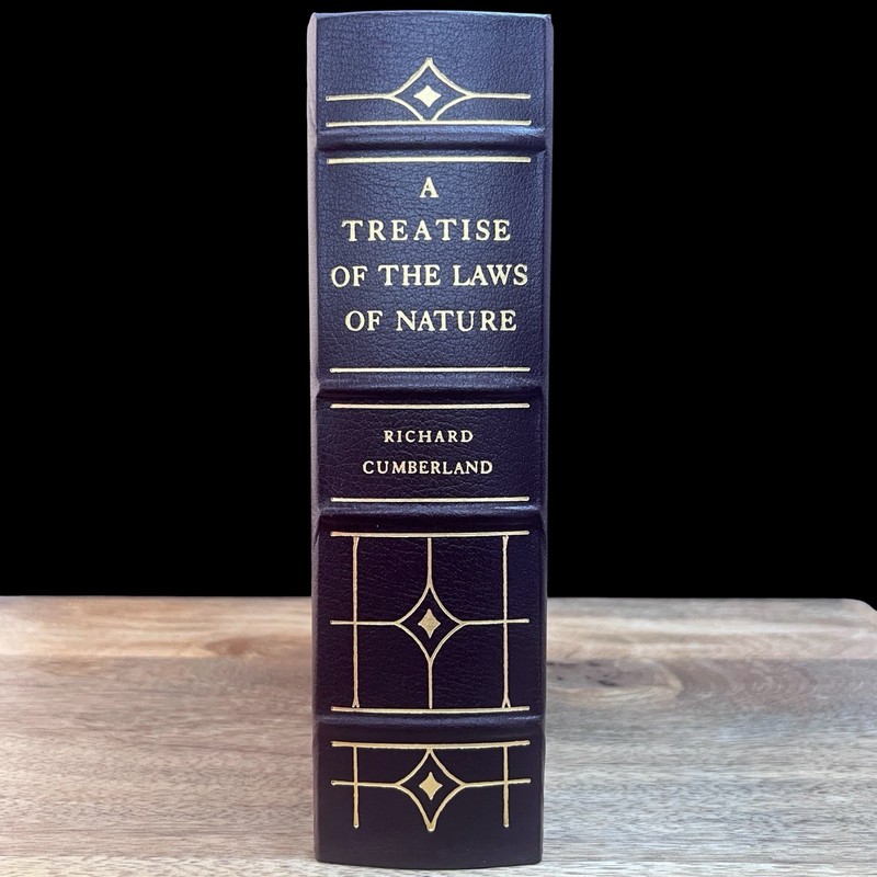 A Treatise of the Laws of Nature Cumberland Leather Gilt Legal Classics Gryphon gallery