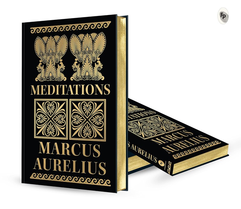 Hardcover Meditations by Marcus Aurelius Stoic Philosophy Book for Personal G... gallery