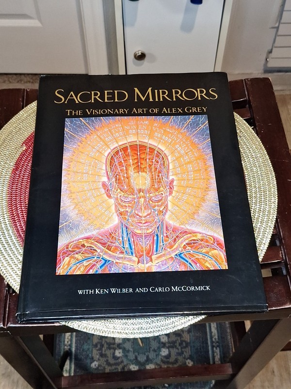 Sacred Mirrors : The Visionary Art of Alex Grey by Alex Grey (1990, Hardcover)