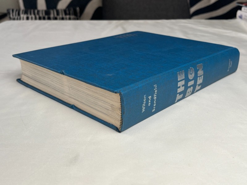 Tug Wilson / Jerry Brondfield THE BIG TEN Prentice Hall 1967 2nd Printing - HC gallery