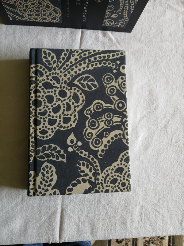 ESV Personal Reference Bible (Cloth over Board, Blue Flora) by Not Available... gallery