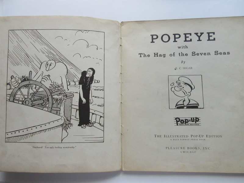 The "Pop-Up" Popeye With the Hag of the Seven Seas gallery