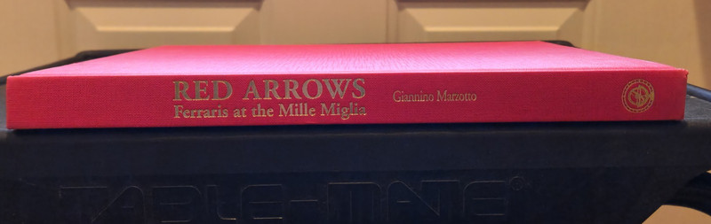 RED ARROWS FERRARIS AT THE MILLE MIGLIA BOOK MARZOTTO 166MM 195S 315S TARUFFI gallery