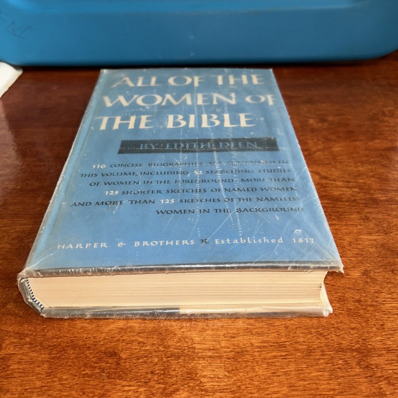 All Of The Women Of The Bible, by Edith Deen HARDCOVER FIRST EDITION 1955 F5 gallery
