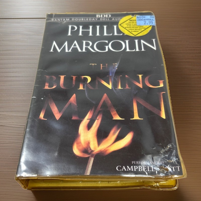 Philip Margolin The Burning Man Bdd Bantam Doubleday Dell Audio Book Cassette