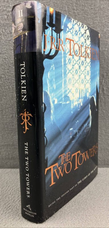 THE TWO TOWERS (THE LORD OF THE RINGS) By J. R. R. Tolkien – Hardcover **W MAPS
