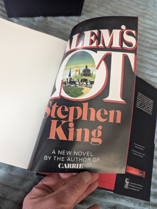 SALEM'S LOT-STEPHEN KING (Cemetery Dance) Limited Gift Edition w/ Slipcase gallery