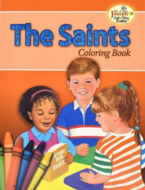 The Saints Coloring Book Novelty Emma C. Mc Kean