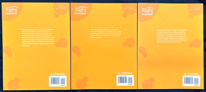 5th - 6th Grade - RIGBY - Level W - STUDENT READERS (8 Books) (2020) gallery